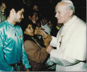 Tamer y Juan Pablo II